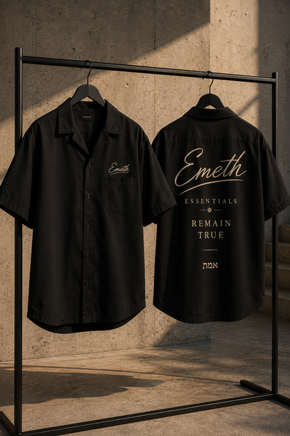 EMETH Essentials | Chemise Oversized Premium – 100% Coton