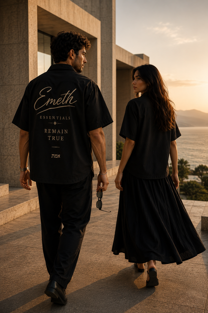 EMETH Essentials | Chemise Oversized Premium – 100% Coton