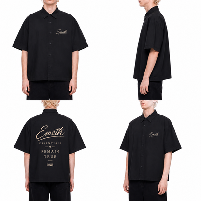 EMETH Essentials | Chemise Oversized Premium – 100% Coton