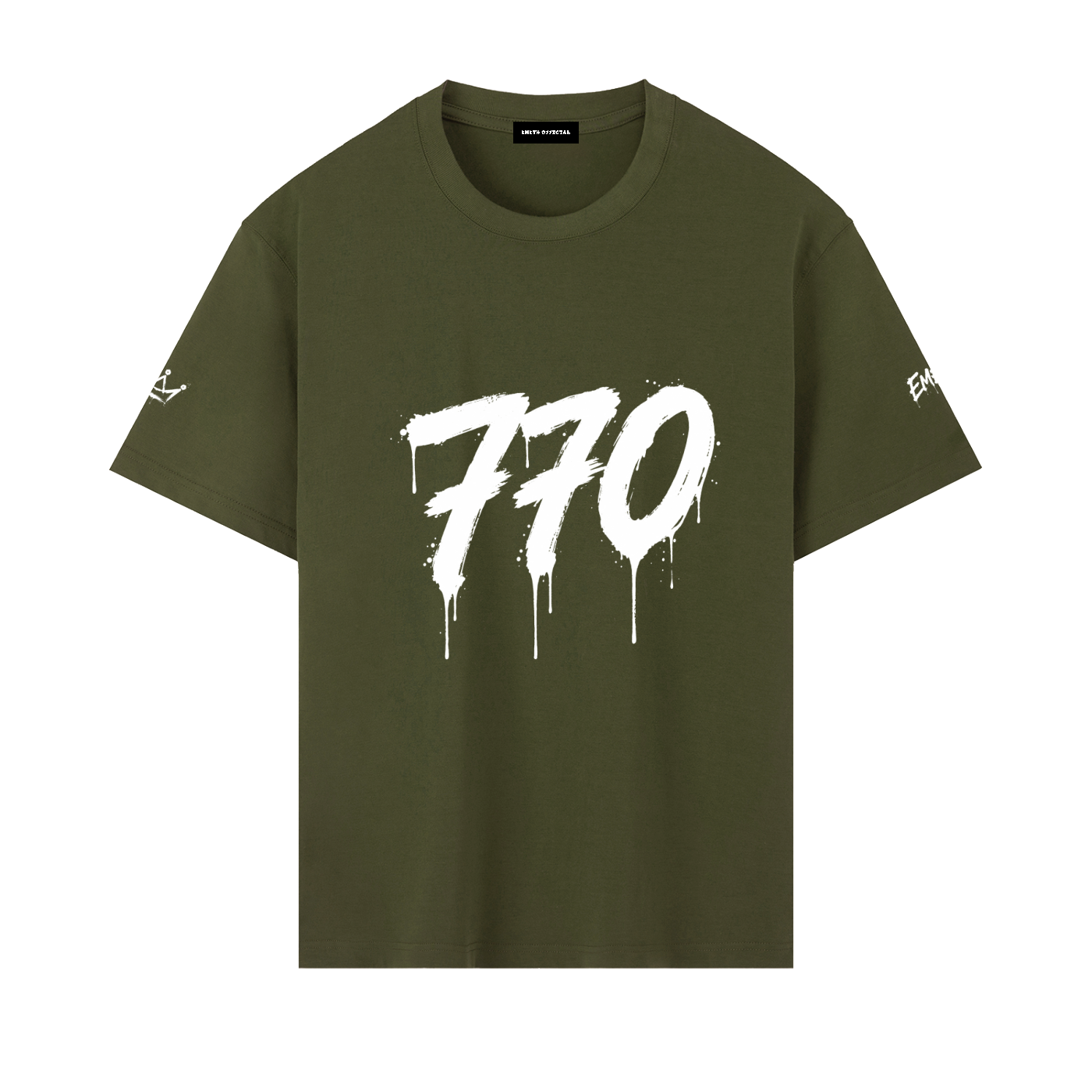 T-shirt Oversize EMETH 770 – Édition Brush