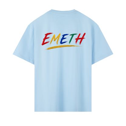 EMETH Signature Couleur T-shirt Oversize