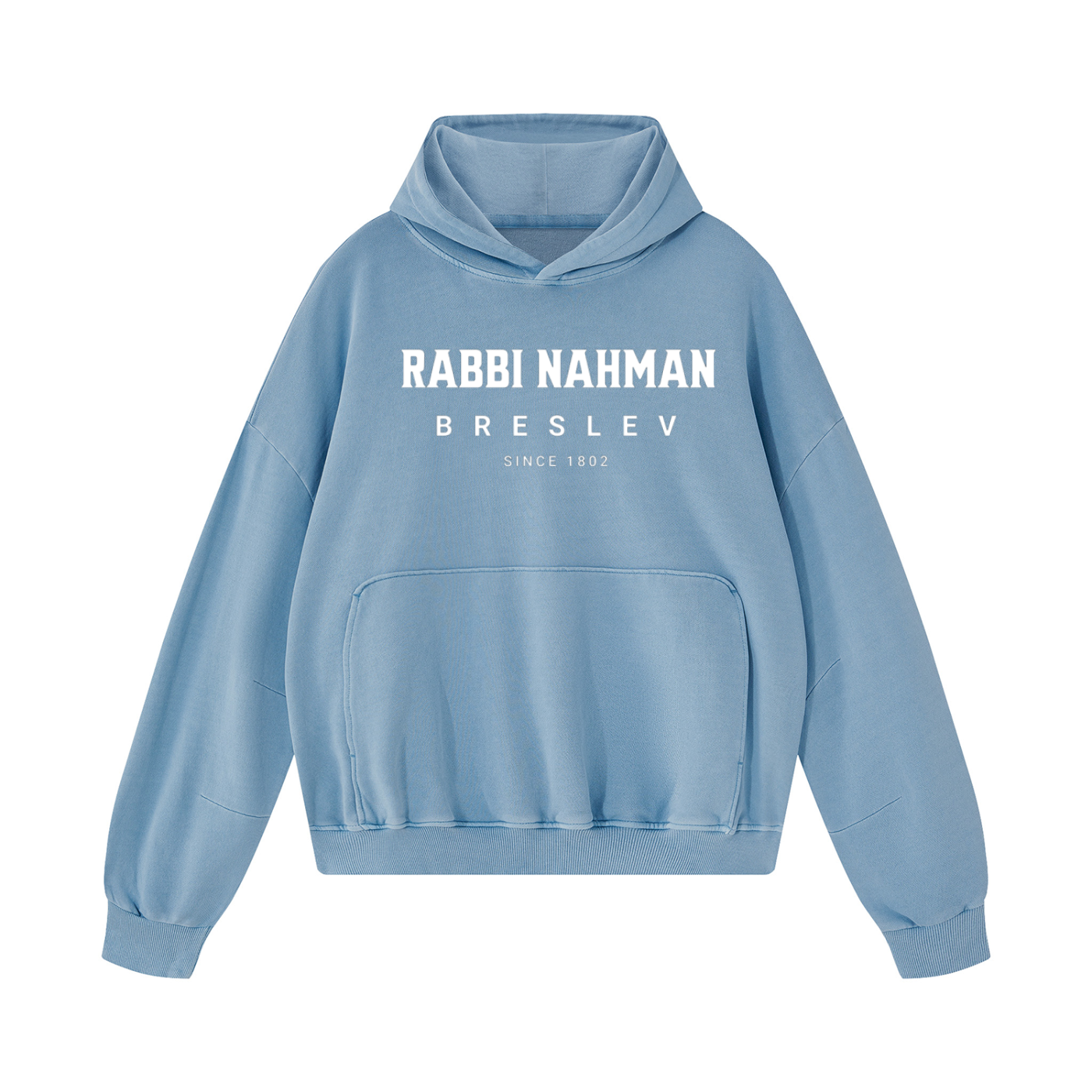 EMETH Rabbi Nahman Breslev | Hoodie Premium Oversized Unisexe 360 g/m²
