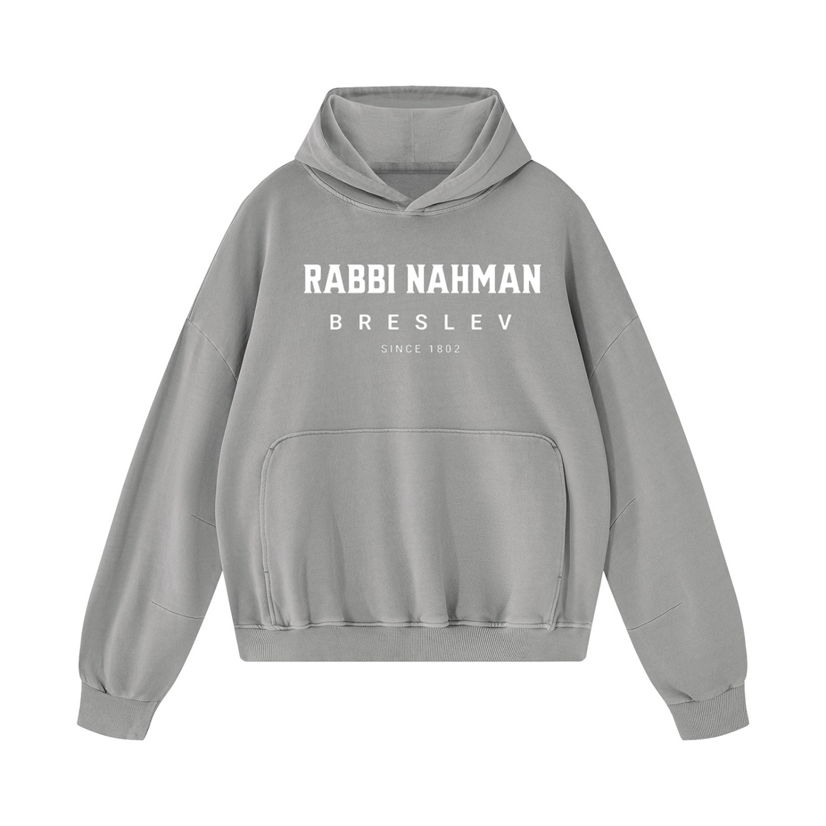 EMETH Rabbi Nahman Breslev | Hoodie Premium Oversized Unisexe 360 g/m²