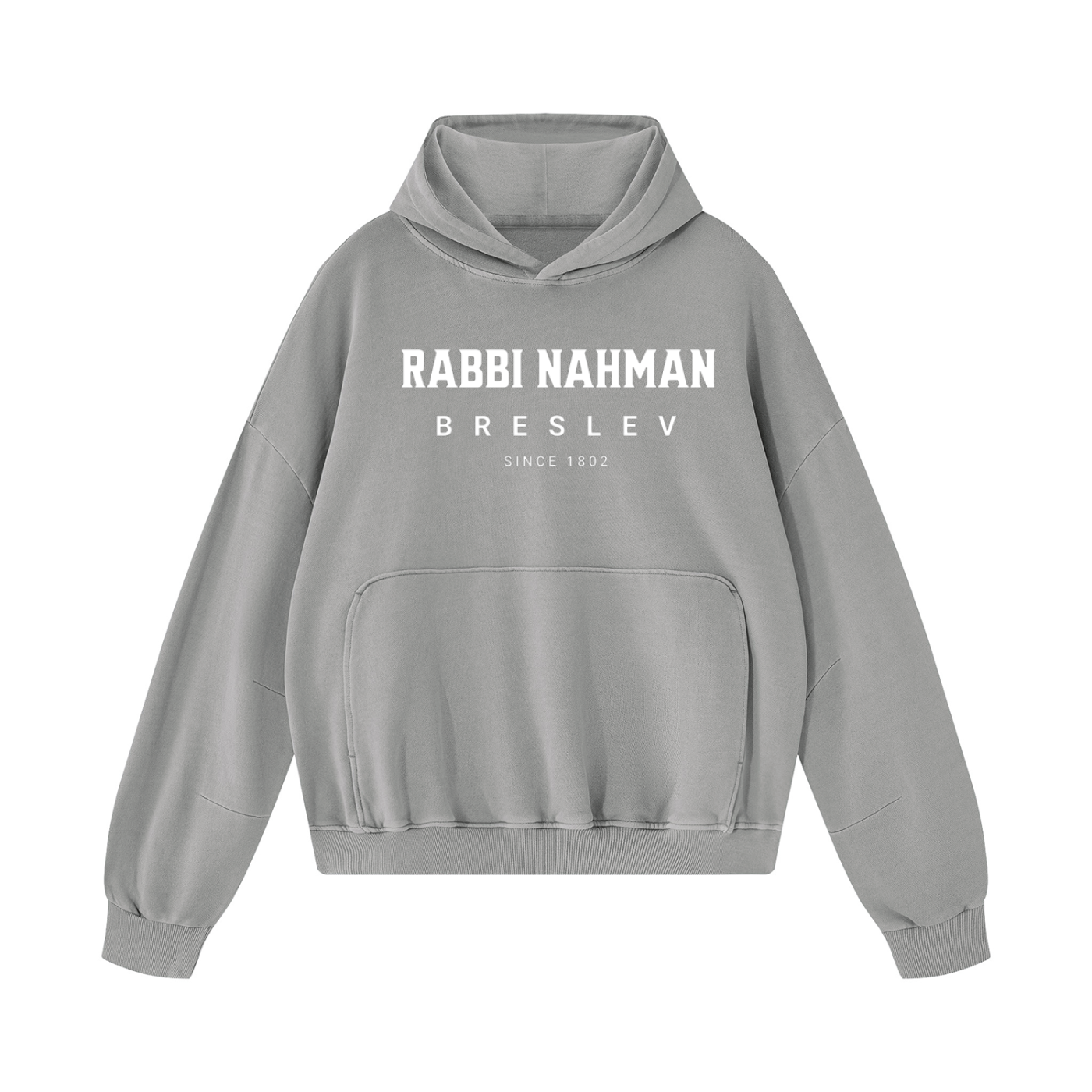 EMETH Rabbi Nahman Breslev | Hoodie Premium Oversized Unisexe 360 g/m²