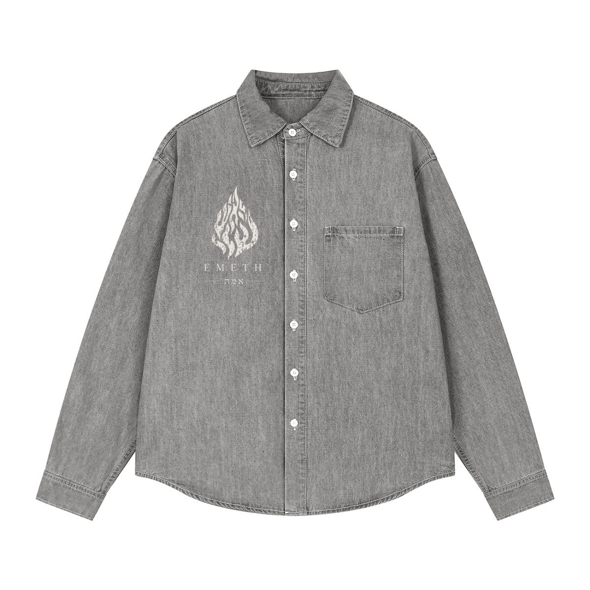 EMETH NAH NAH NAHMAN | Chemise Denim Vintage Wash