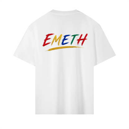 EMETH Signature Couleur T-shirt Oversize