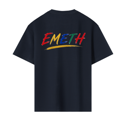 EMETH Signature Couleur T-shirt Oversize