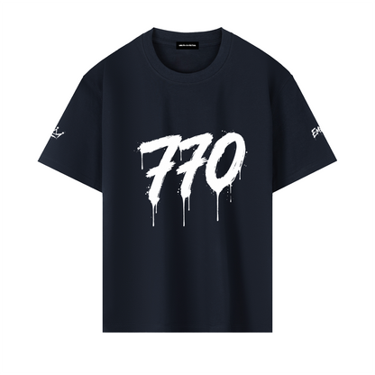 T-shirt Oversize EMETH 770 – Édition Brush