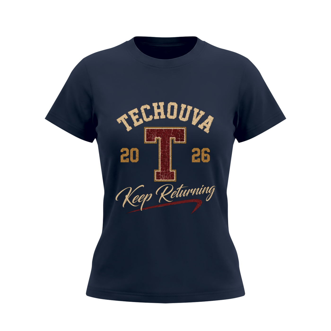 T-shirt Femme EMETH Techouva – Keep Returning Premium Slim Fit 230G