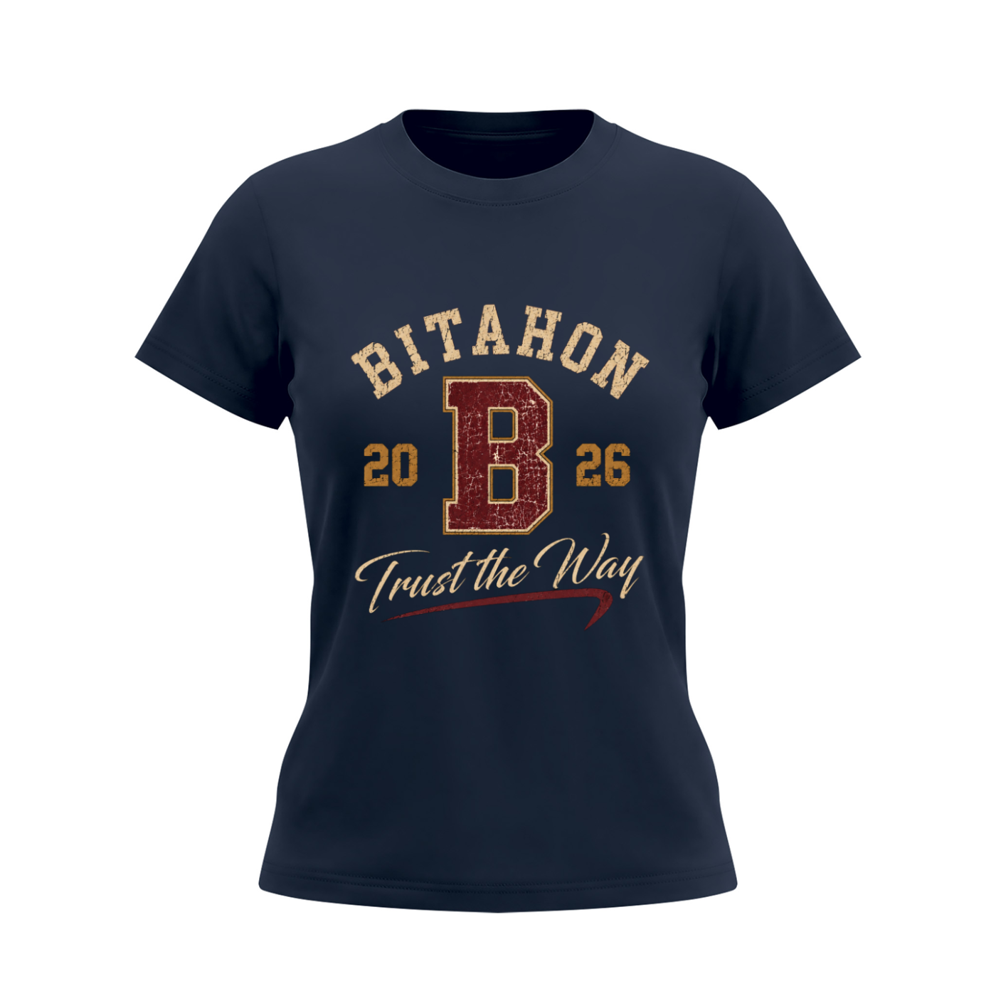 T-shirt Femme EMETH  Bitahon – Trust the Way Premium Slim Fit 230G