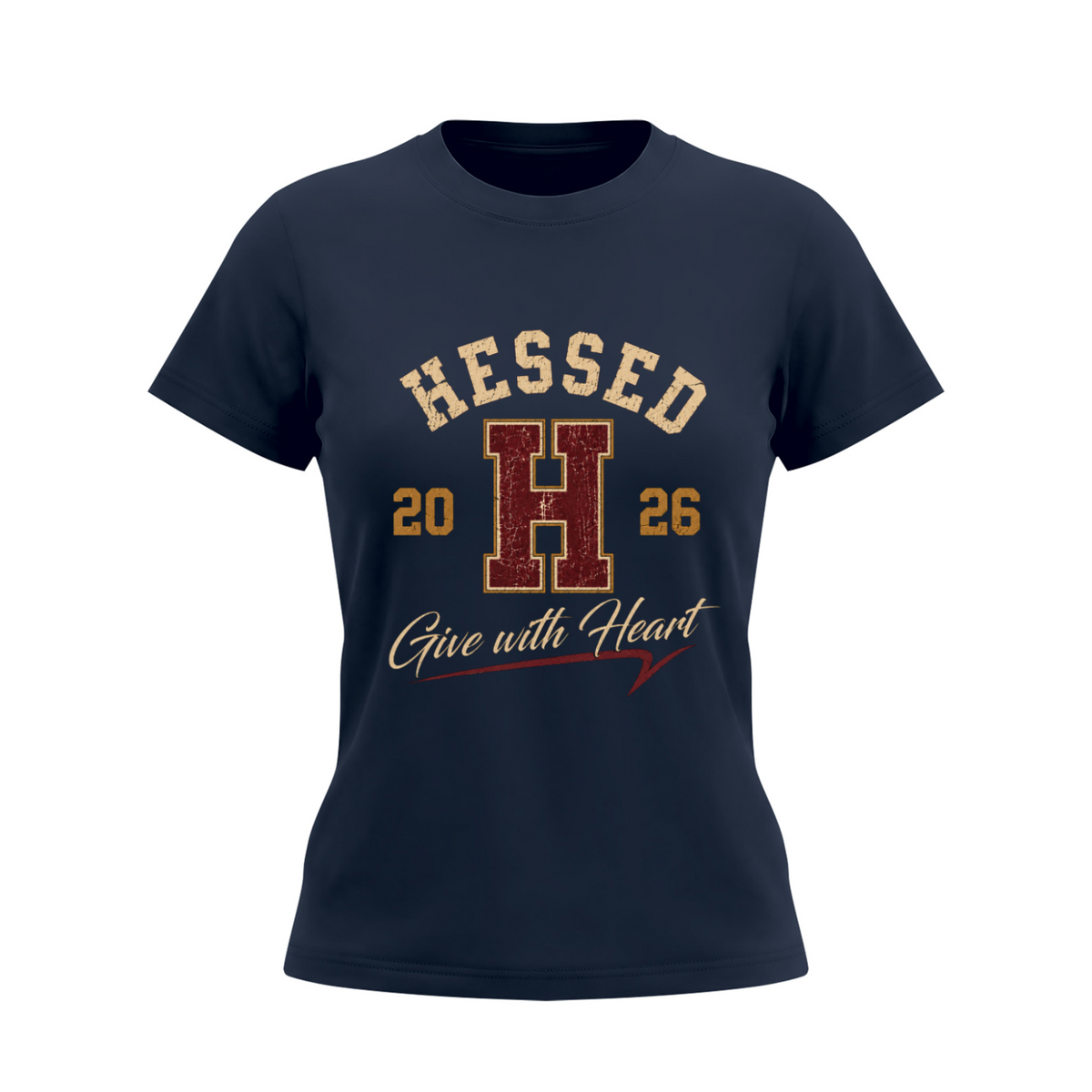 T-shirt Femme EMETH Hessed – Give with Heart Premium Slim Fit 230G