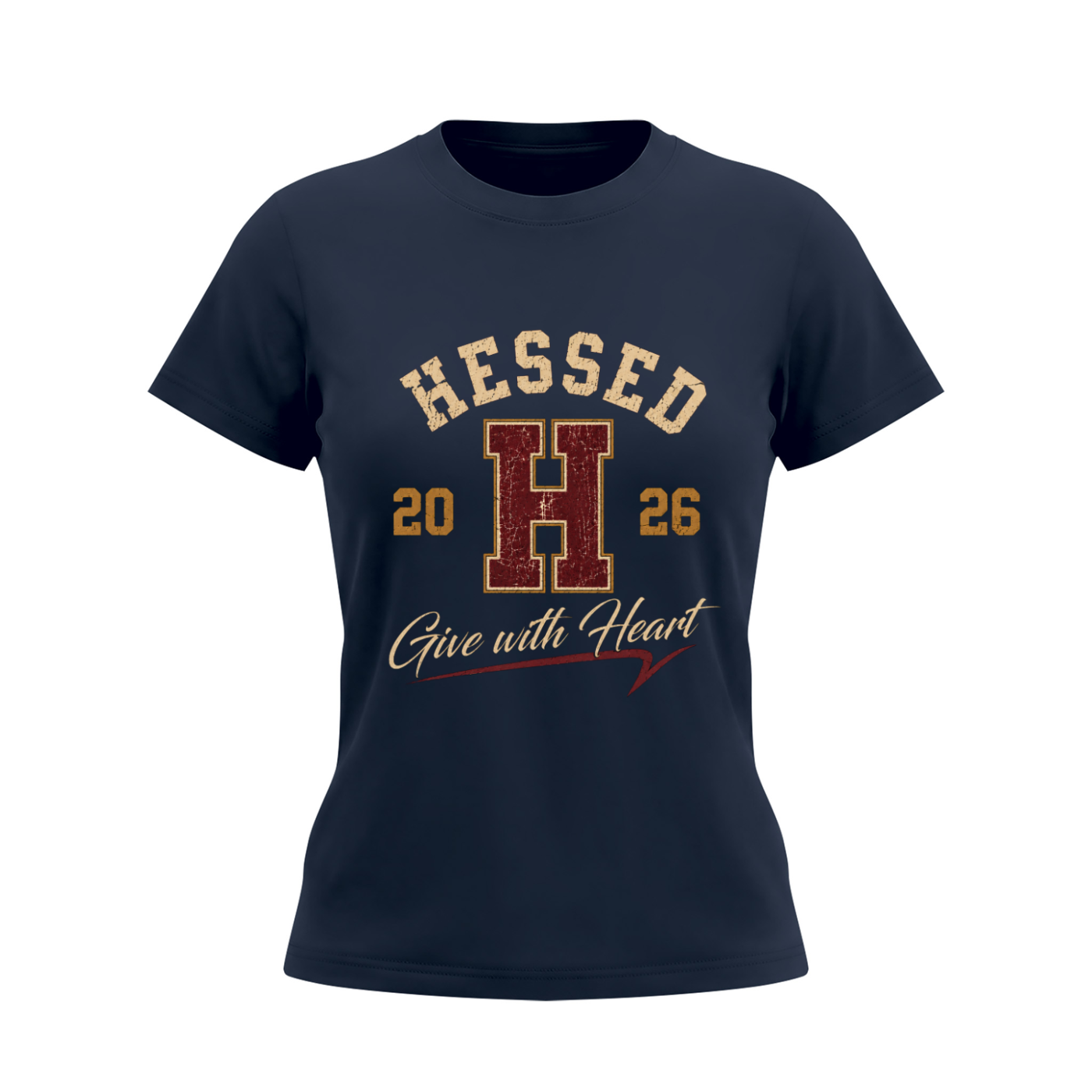 T-shirt Femme EMETH Hessed – Give with Heart Premium Slim Fit 230G