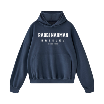 EMETH Rabbi Nahman Breslev | Hoodie Premium Oversized Unisexe 360 g/m²