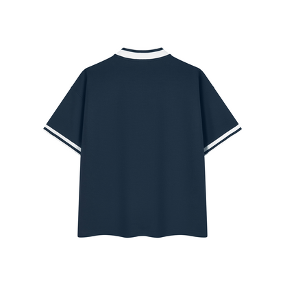EMETH Premium Jersey Polo | Polo Jersey Unisexe Oversize 260 g/m²