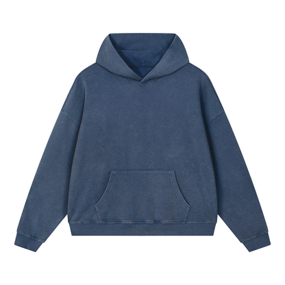 EMETH UNI | Sweat à Capuche Délavé Oversize 380 g/m²