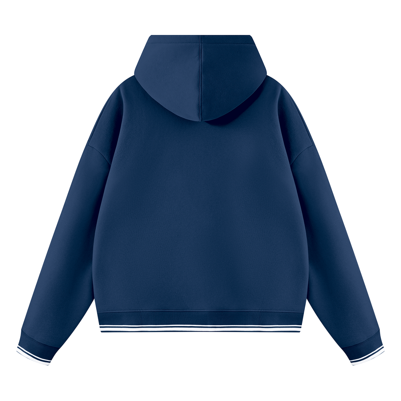 EMETH UNI | Sweat à Capuche Contrasté Oversize 345 g/m²