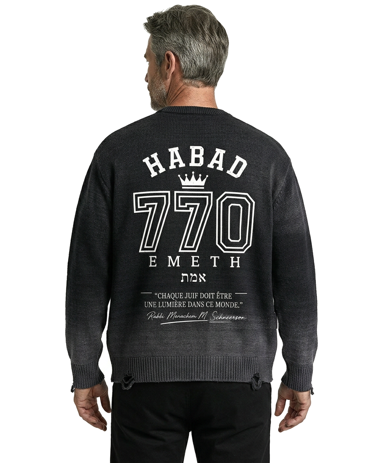 EMETH Habad 770 Sun Fade | Sweat Col Rond