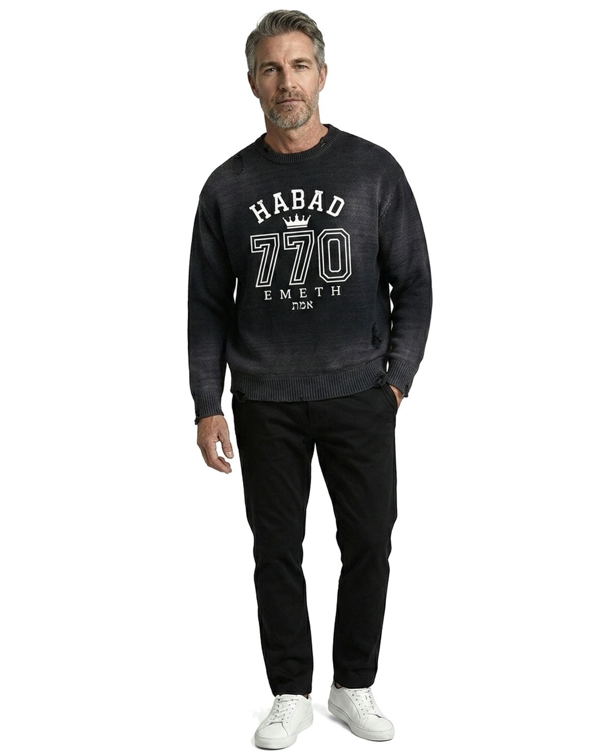 EMETH Habad 770 Sun Fade | Sweat Col Rond