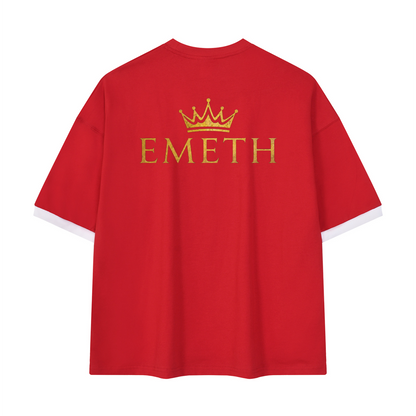 EMETH Golden Phoenix Oversized T-Shirt