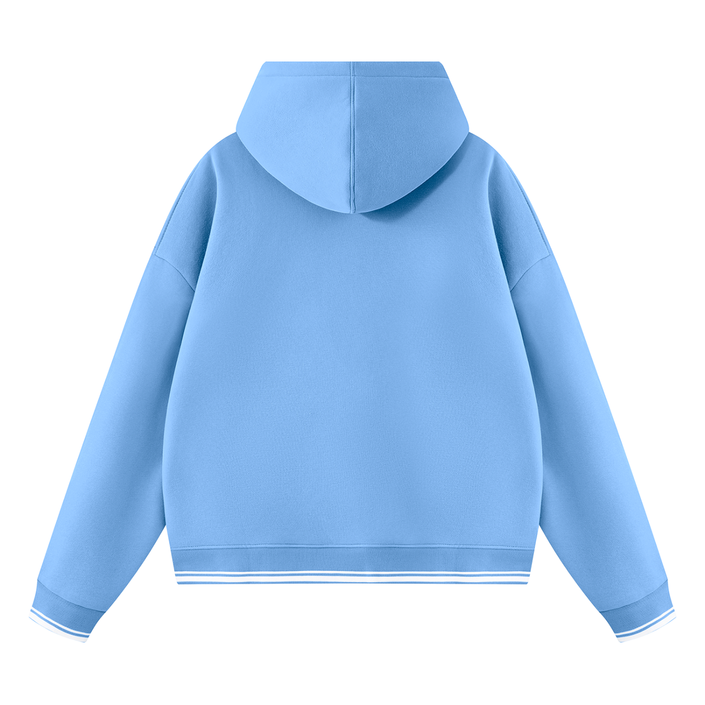 EMETH UNI | Sweat à Capuche Contrasté Oversize 345 g/m²