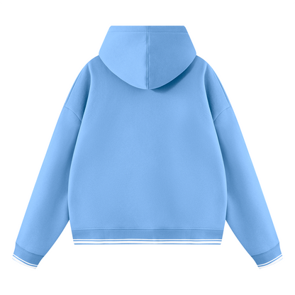 EMETH UNI | Sweat à Capuche Contrasté Oversize 345 g/m²