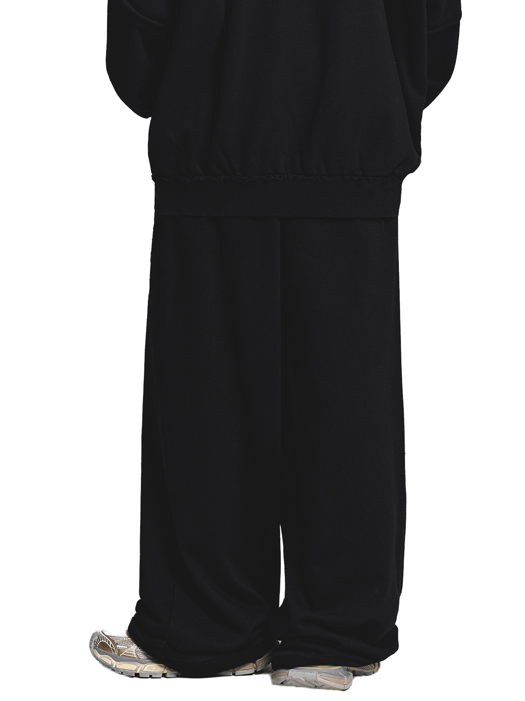 EMETH™ Jogger Snow Wash Bords Bruts | Pantalon Oversize