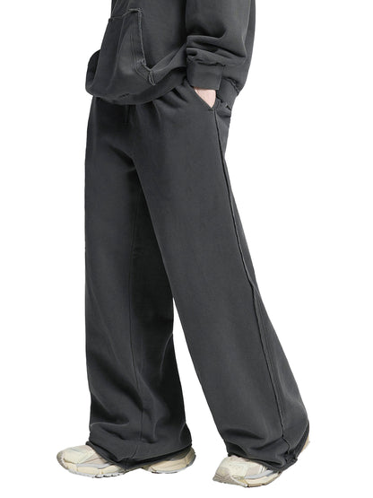 EMETH™ Jogger Snow Wash Bords Bruts | Pantalon Oversize