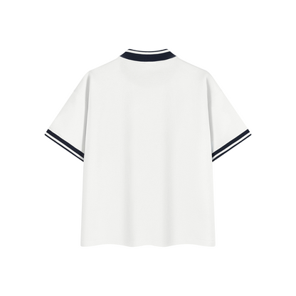 EMETH Premium Jersey Polo | Polo Jersey Unisexe Oversize 260 g/m²