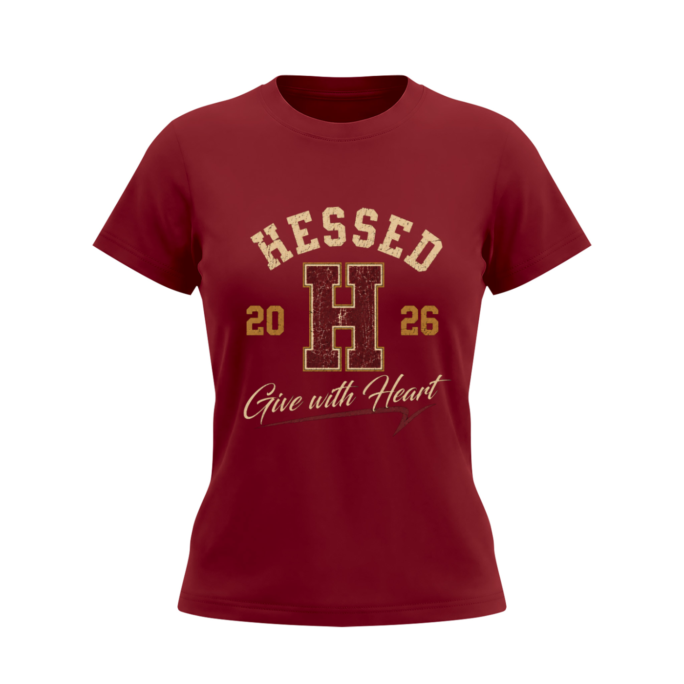 T-shirt Femme EMETH Hessed – Give with Heart Premium Slim Fit 230G