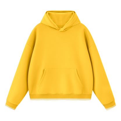 EMETH UNI | Sweat à Capuche Contrasté Oversize 345 g/m²