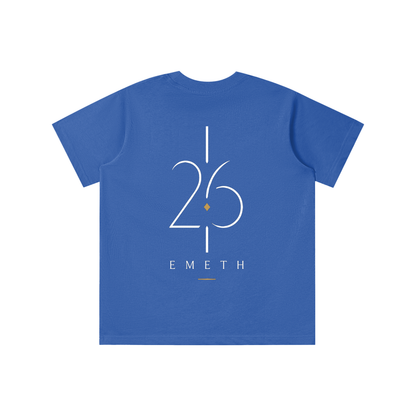 T-shirt Enfant 26 Signature – 100 % Coton | EMETH Kids