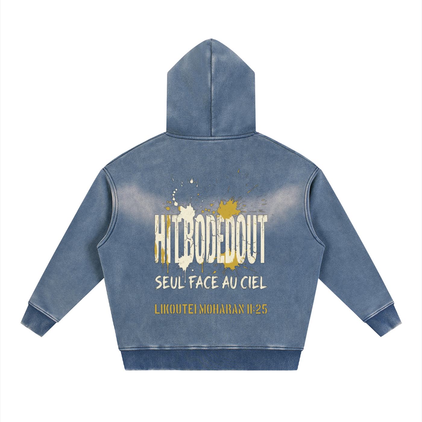 EMETH™ 148 HITBODEDOUT — Hoodie Zippé - Noir / S - EMETH