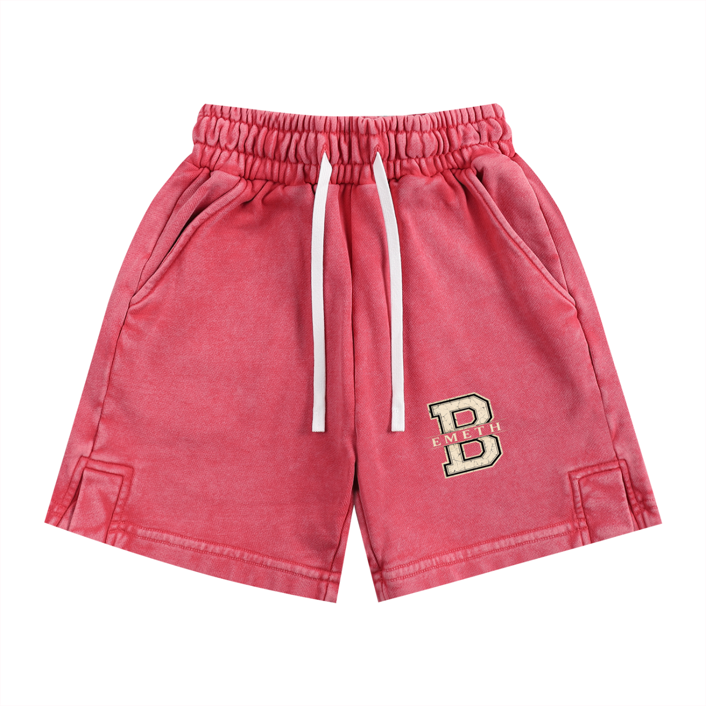 Short Enfant Snow Washed Varsity B – 290 GSM | EMETH Kids