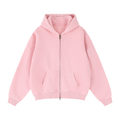 Hoodie Zippé EMETH Vintage Washed – Oversized Premium 355G