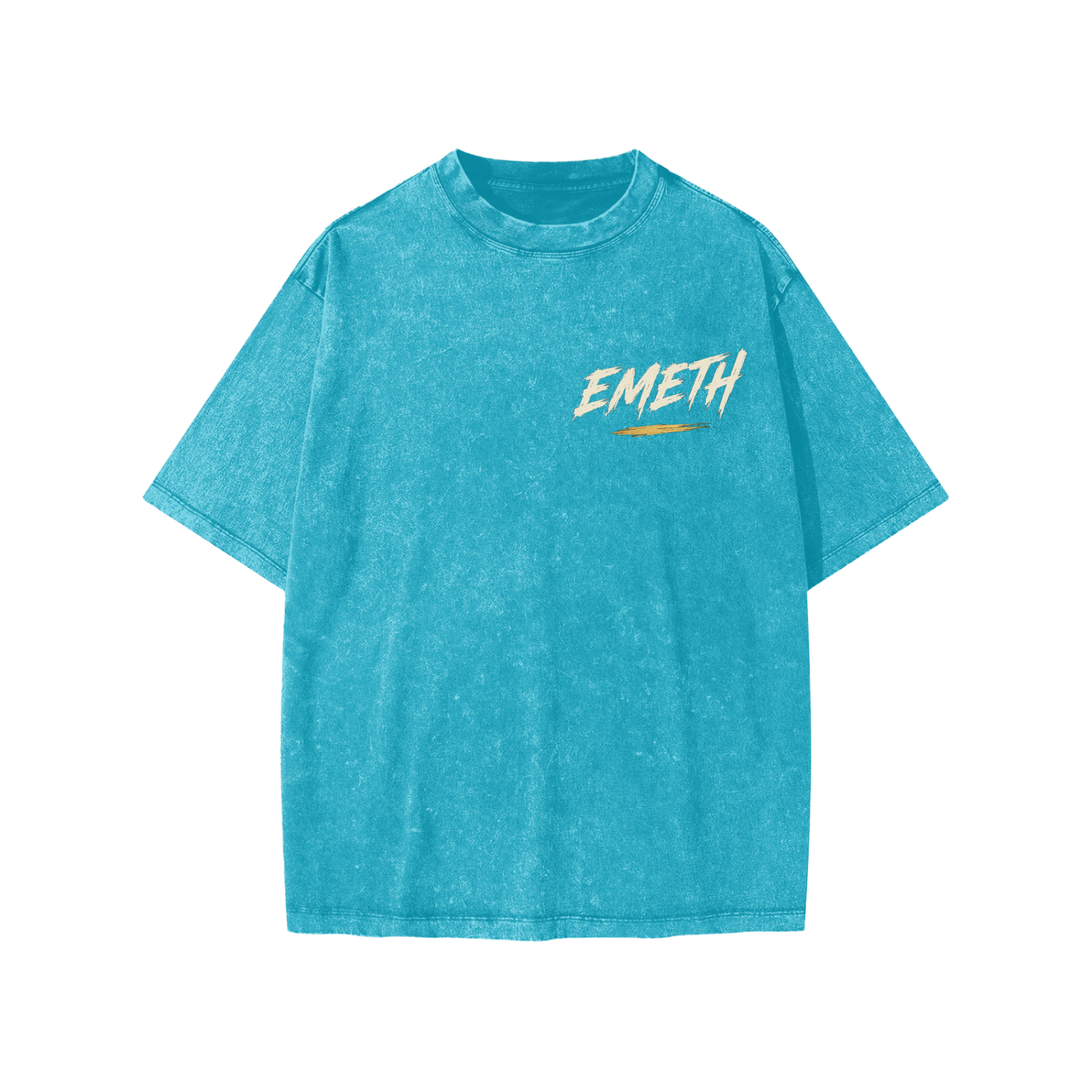T-shirt Enfant Snow Washed EMETH Signature – 270 GSM | EMETH Kids