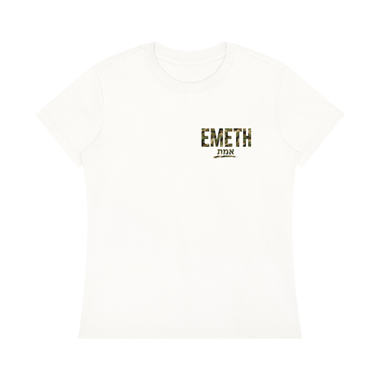 EMETH CAMO | T-shirt Femme Coton Sorona 240G