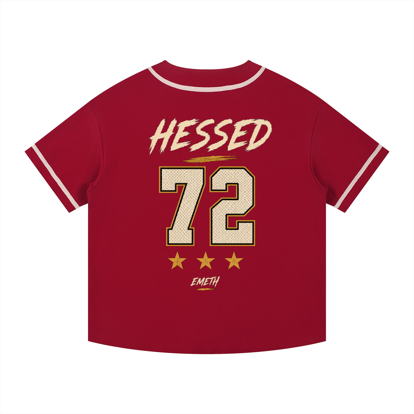 EMETH™ Jersey Baseball Premium 270 g/m² – HESSED 72