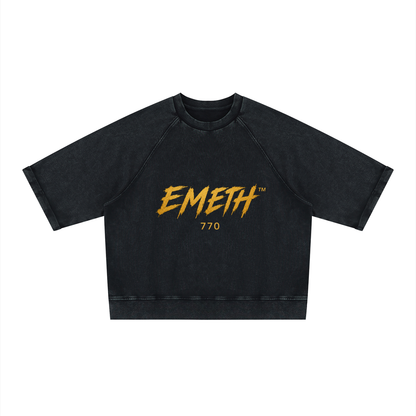 EMETH™ 770 — Sweat Col Rond - Noir / S - EMETH