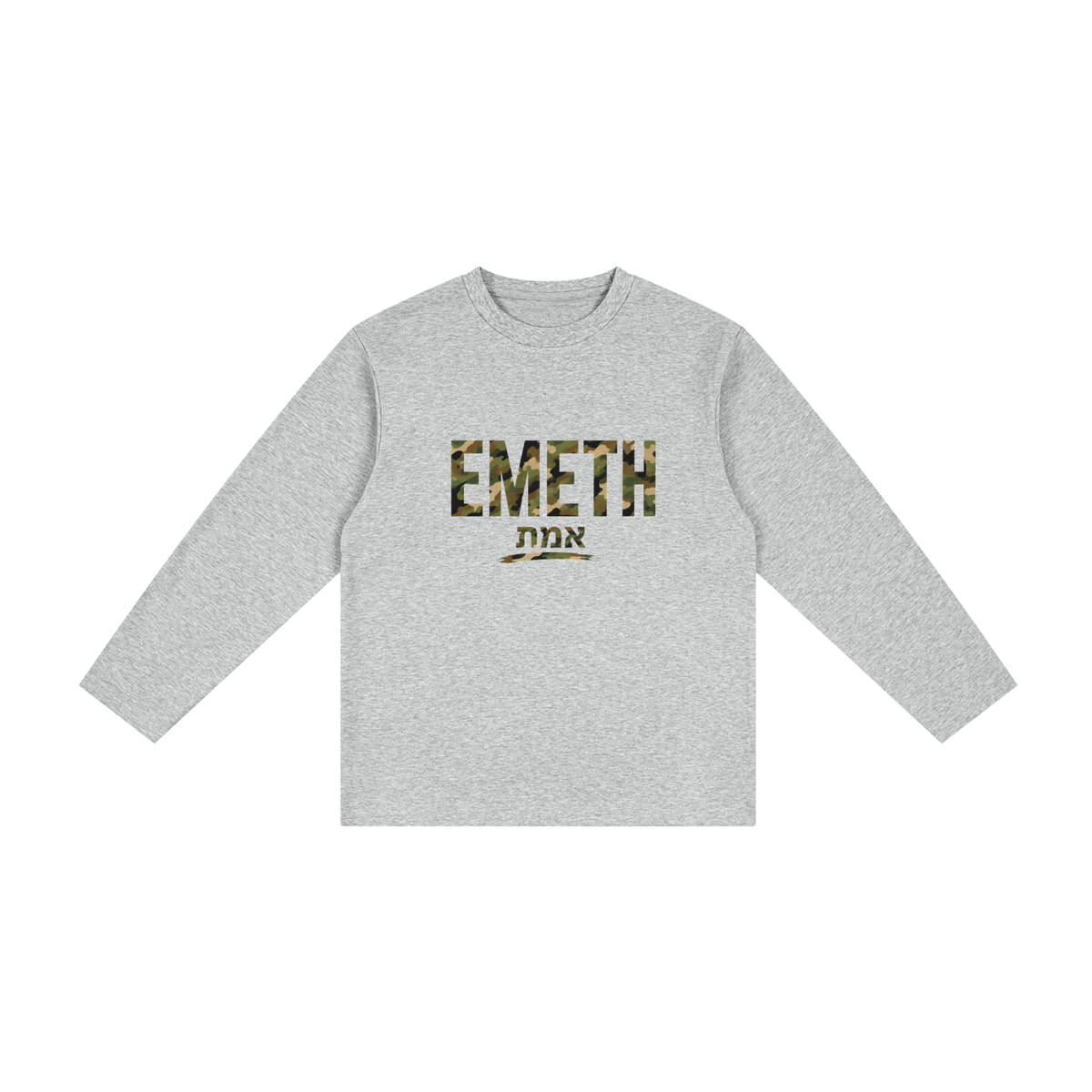 EMETH Kids CAMO | T-shirt Manches Longues 220G