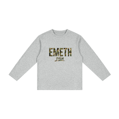 EMETH Kids CAMO | T-shirt Manches Longues 220G
