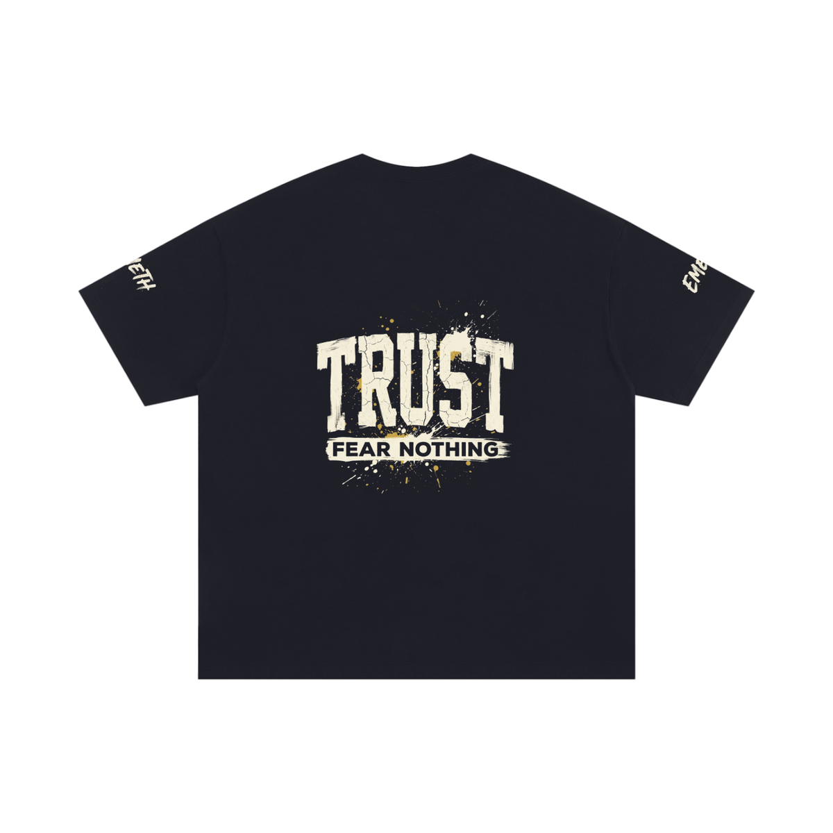 EMETH™ BITAHON — T-Shirt Fear Nothing Édition 02 - Noir / S - EMETH