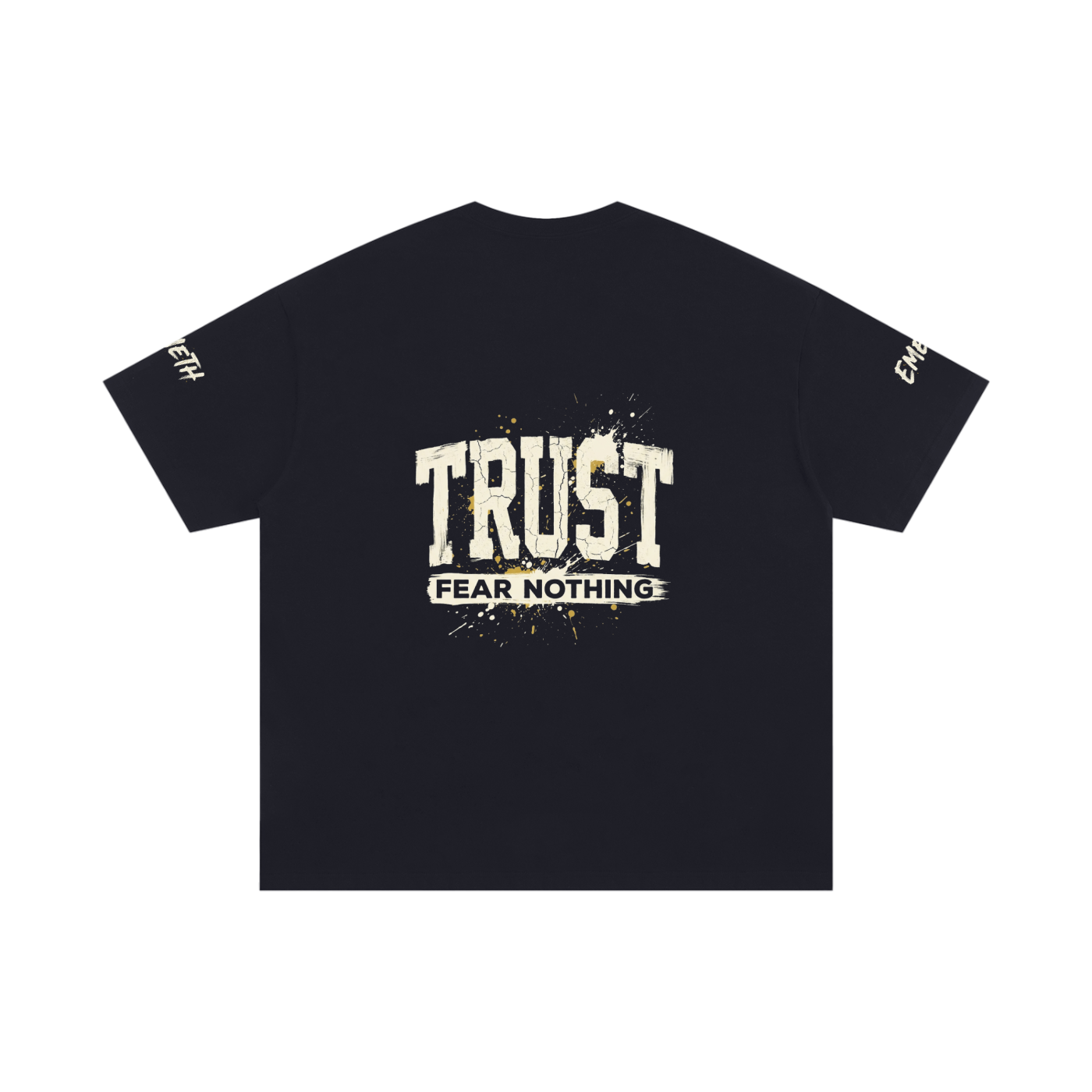 EMETH™ BITAHON — T-Shirt Fear Nothing Édition 02 - Noir / S - EMETH