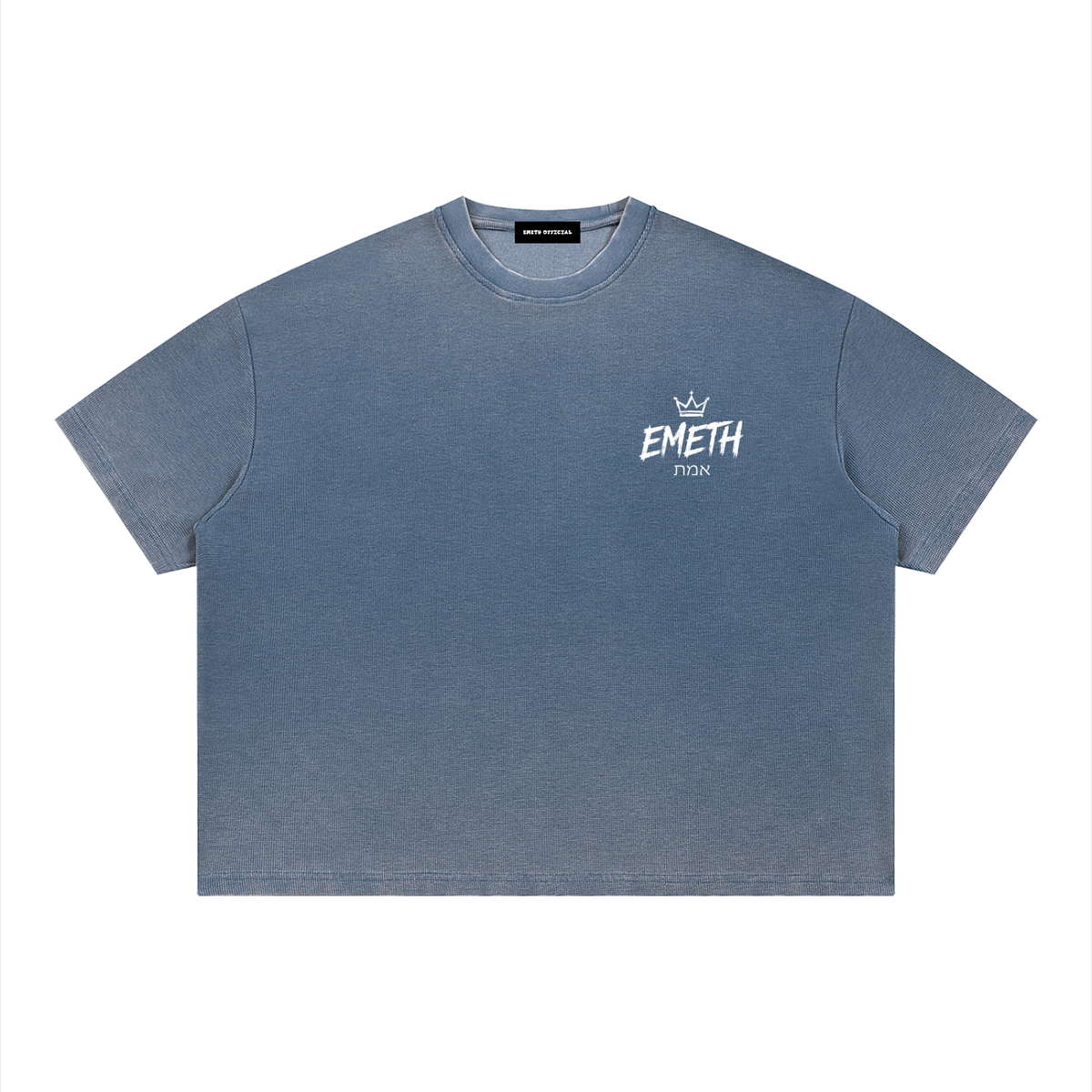 Ensemble EMETH Essential Washed Noir – T-shirt Oversized & Short Premium