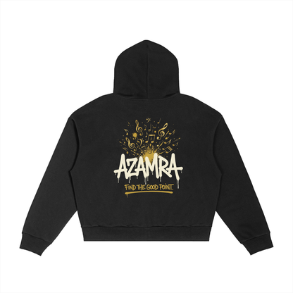 EMETH™ AZAMRA 148 — Hoodie Zippé - Noir / S - EMETH