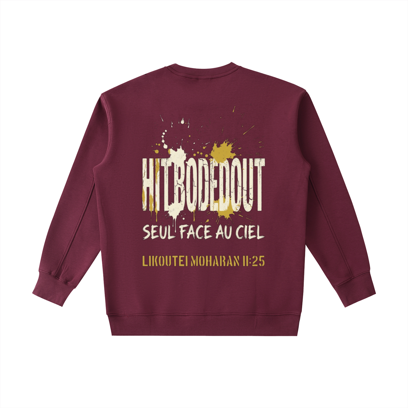 EMETH™ 148 HITBODEDOUT — Sweat Col Rond - Noir / S - EMETH