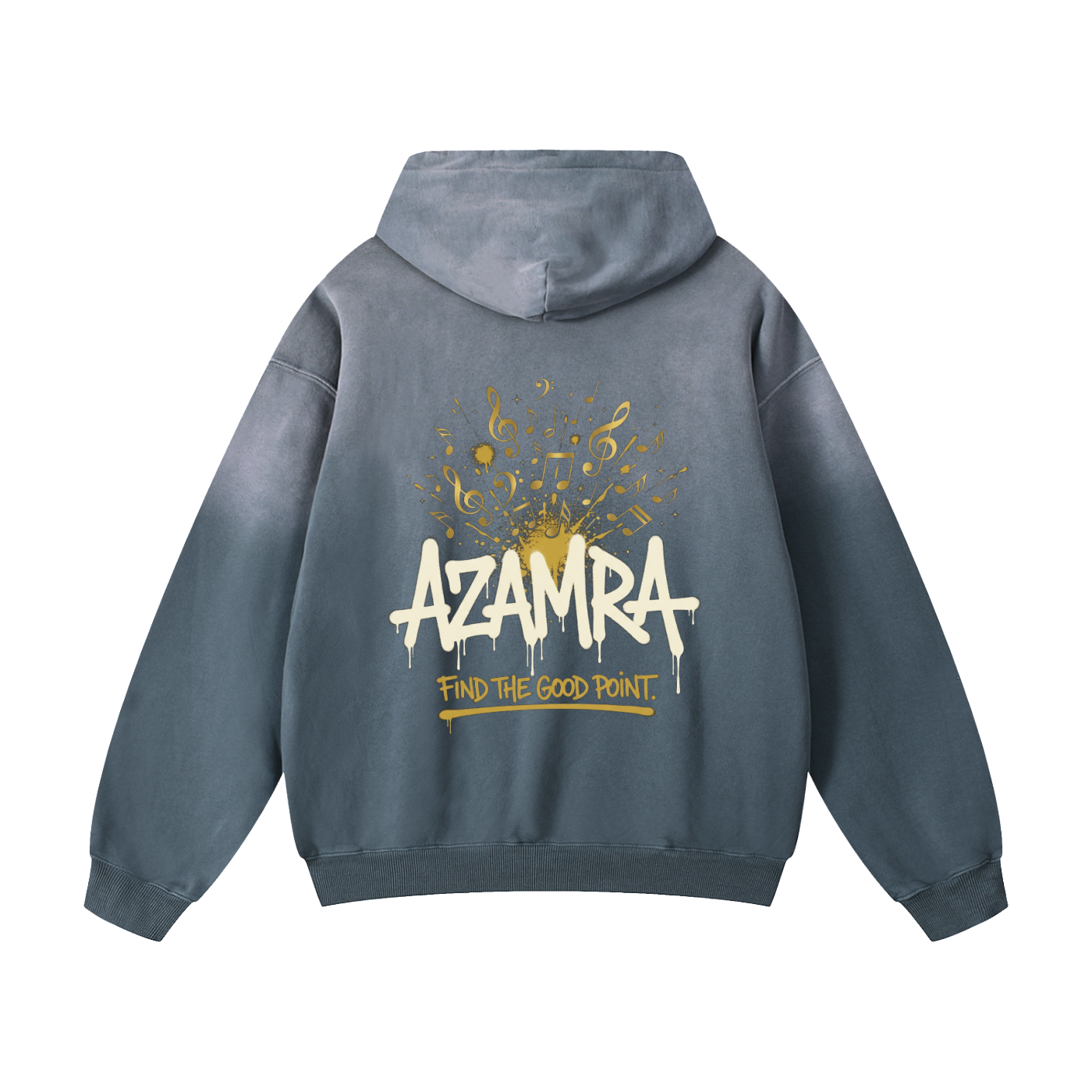 EMETH™ AZAMRA 148 — Hoodie - Gris / S - EMETH