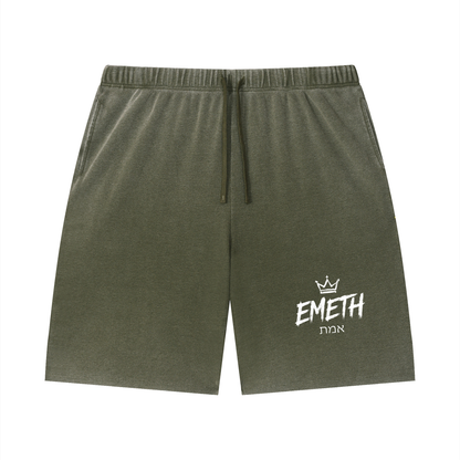 EMETH Essential Washed Shorts