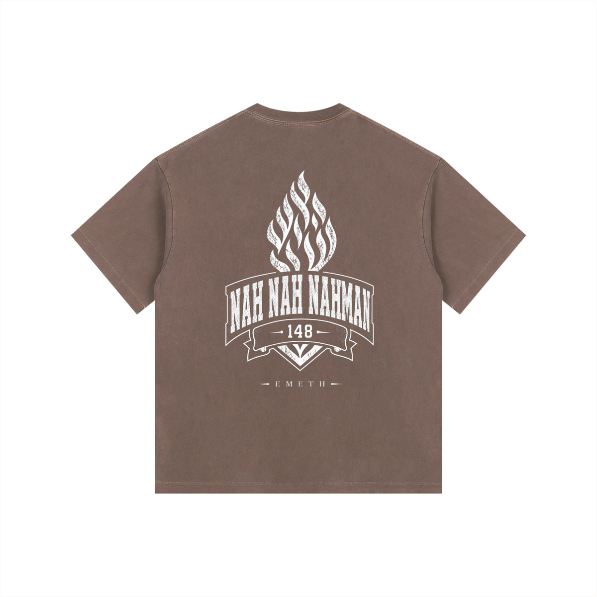 EMETH NAH NAH NAHMAN | T-shirt Vintage Washed