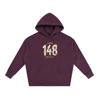 EMETH™ 148 HITBODEDOUT — Hoodie - Violet prune / S - EMETH