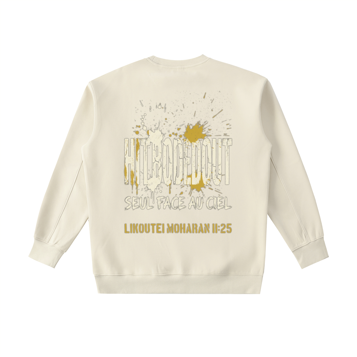 EMETH™ 148 HITBODEDOUT — Sweat Col Rond - Noir / S - EMETH